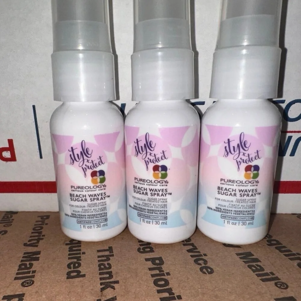 Pureology Style + Protect Beach Waves Sugar Spray TRAVEL‎ SIZE!